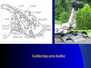 Gathering arm loader
 