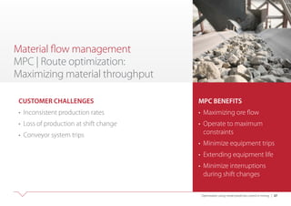 Mining model predictive control overview | PDF