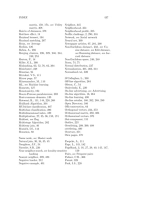 Mining of massive datasets