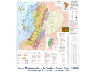 Codigem Geological and Mining Potential of Ecuador | PDF