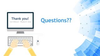 Category
Category
Category
Category
Thank you!
Ivan Abboud – Wajdy Al-Jaber Questions??
 