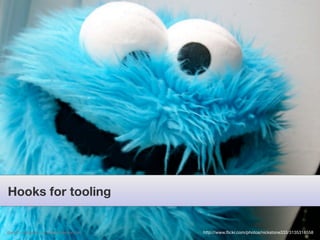 Hooks for tooling


gareth rushgrove | morethanseven.net   http://www.ﬂickr.com/photos/nickstone333/3135318558
 