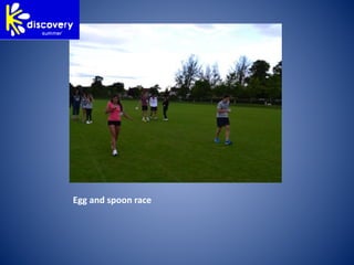 Egg and spoon race
 