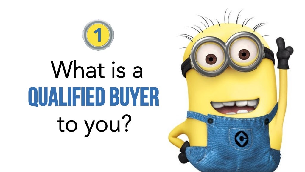 What is a QUALIFIED BUYER