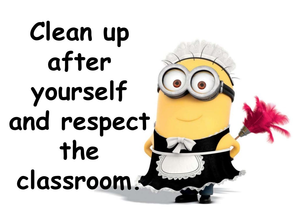 Minions classroomrulesposterseditable