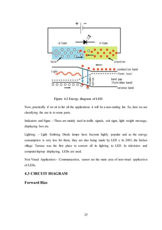 Led Pdf Notes Minor project report on pn junction, zener diode, led characteristics ...