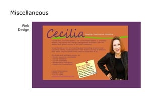 Web Design Miscellaneous  