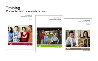 Training  Covers for instructor-led courses 