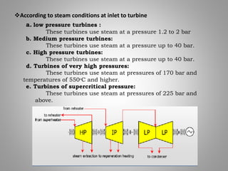 STUDY AND ANALYSIS OF STEAM TURBINE AND TURBINE LOSSES | PPTX