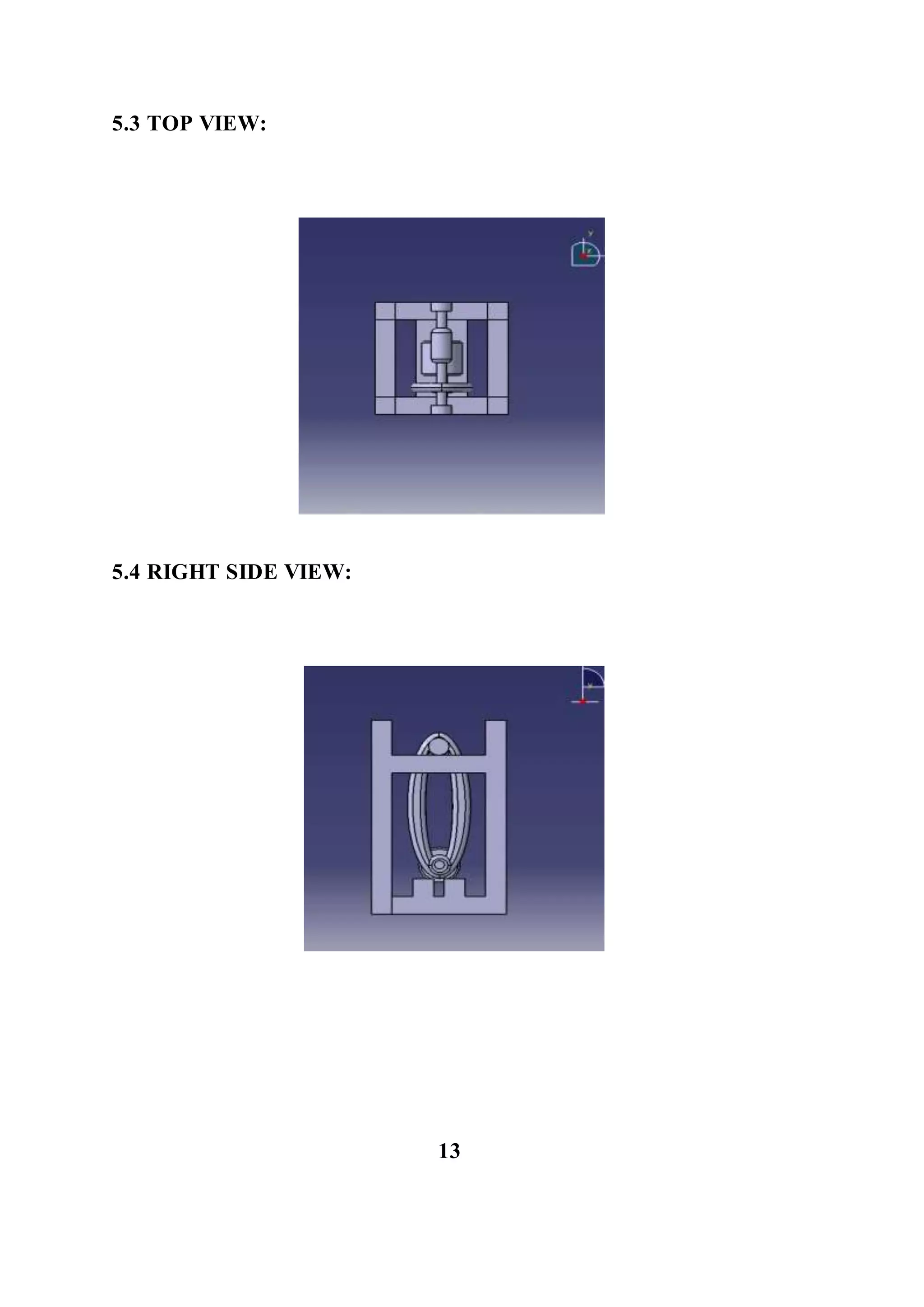 5.3 TOP VIEW:
5.4 RIGHT SIDE VIEW:
13
 