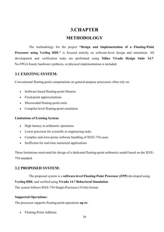 Design and implementation of floating point processor | PDF