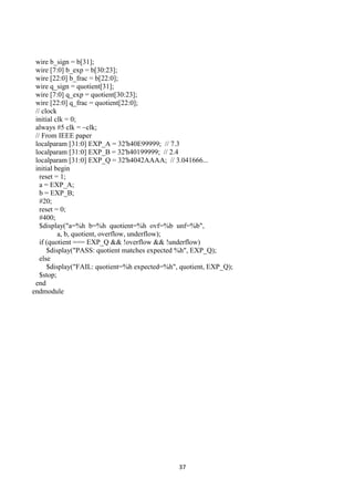 Design and implementation of floating point processor | PDF