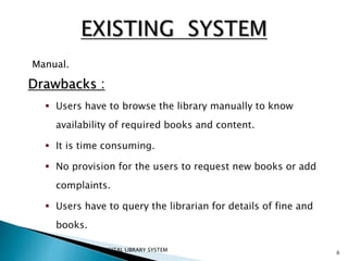 Digital Library System | PPTX