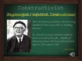 Mini project 2-- teaching and learning theories spring 2015 | PPTX