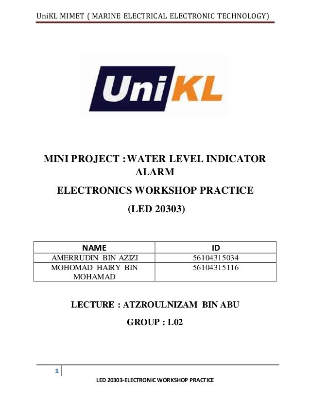 Mini project electronic