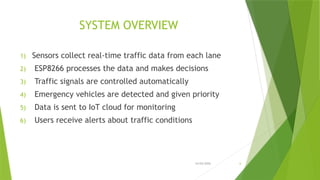 Smart Traffic Control System Using IoT for Real-Time Monitoring and ...