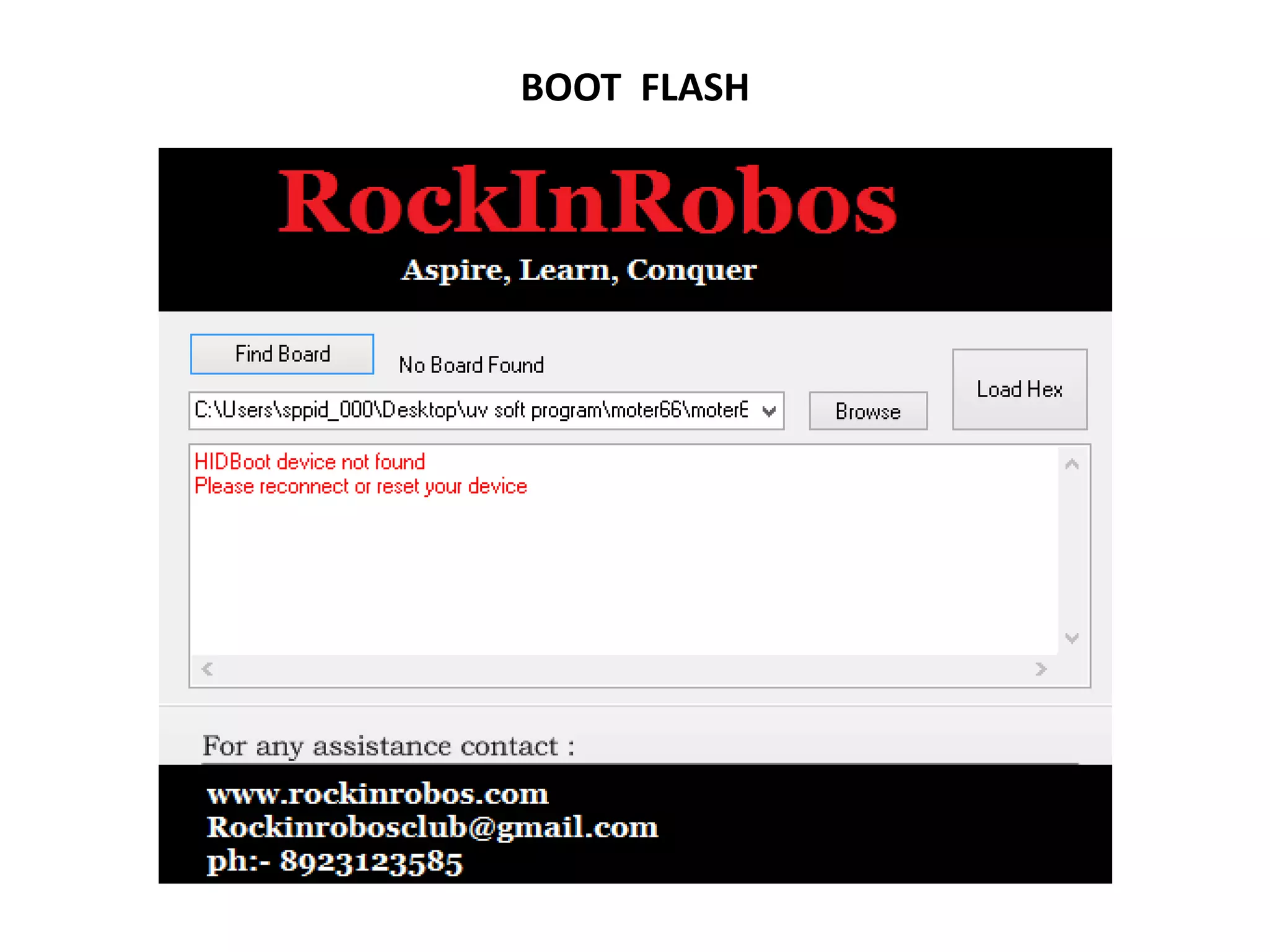 BOOT FLASH
 