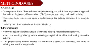 prediction of heart disease using machine learning | PPTX