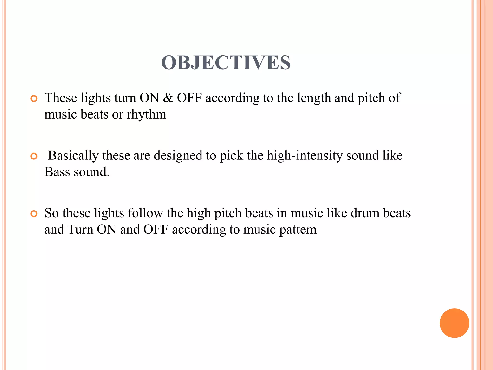 MUSIC RHYTHM LED FLASH LIGHT CIRCUIT | PPTX