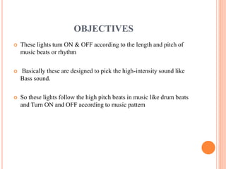 MUSIC RHYTHM LED FLASH LIGHT CIRCUIT | PPTX