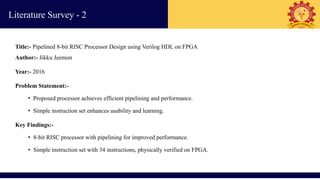 Design and FPGA Implementation of a 4-bit RISC Processor with ...