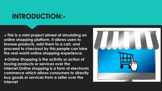 mini project Presentation and details of the online plateforms.pptx