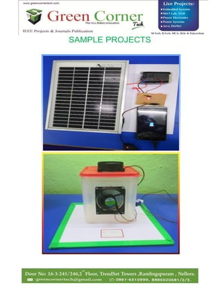 SAMPLE PROJECTS
 