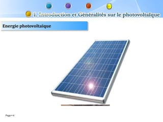 Energie photovoltaïque




 Page  4
 