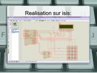 Realisation sur isis:

 