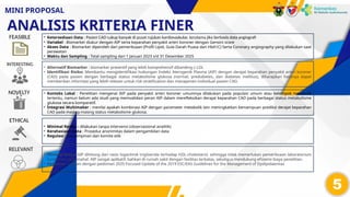 Mini Proposal hubungan antara aip dnegan athero | PPTX