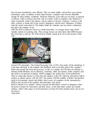 basic of computer | DOCX