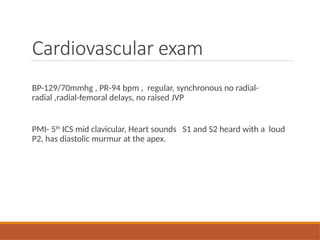 MINI ROUND Cardiology final. case presentation | PPTX