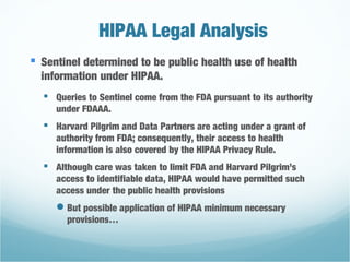 Sentinel Initiative FDA Sentinel Initiative - From Surveillance to Research | PPT