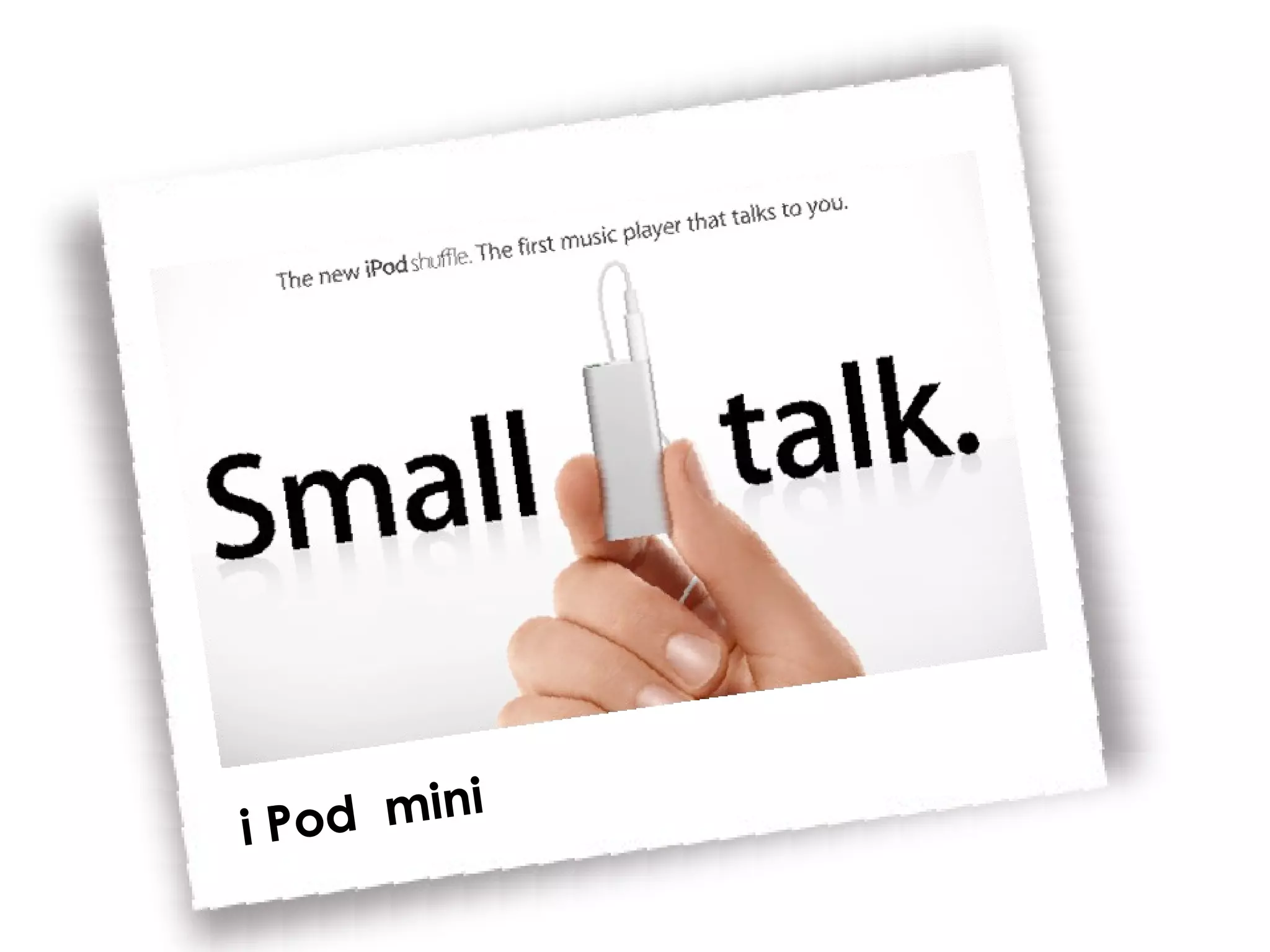 i Pod  mini 