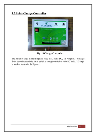 Design of Mini Compressorless Solar Powered Refrigerator | PDF
