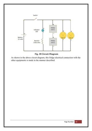 Design of Mini Compressorless Solar Powered Refrigerator | PDF