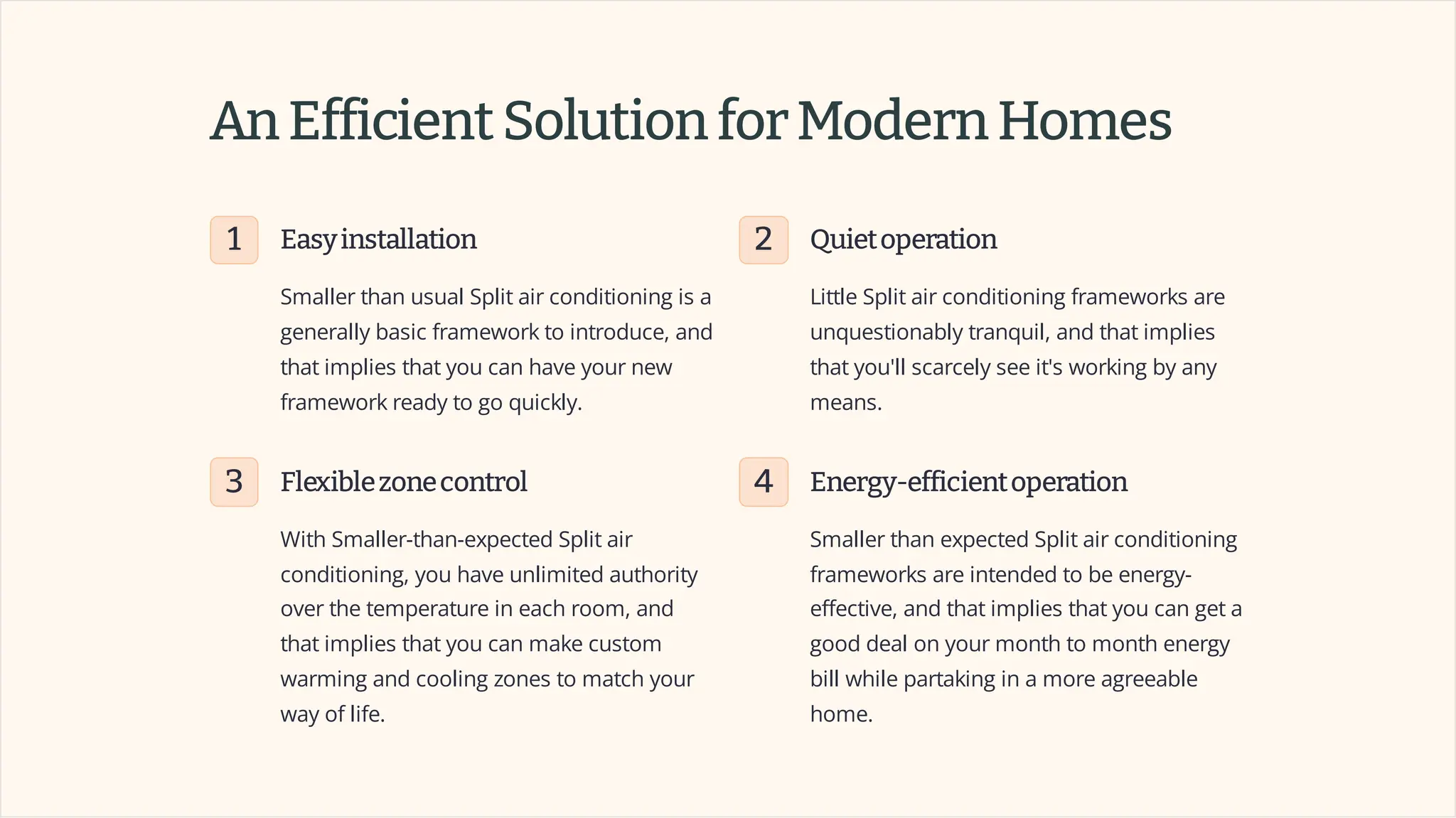 Advantages of Mini-Split HVAC | PPT