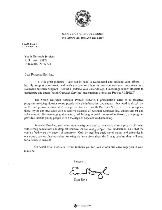 ministerial resume letter of recommendation for youth leader