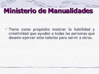 Ministerio de Servicio