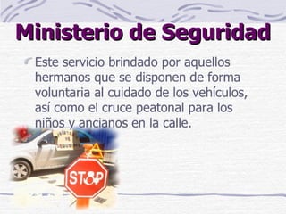 Ministerio de Servicio