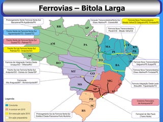 Ferrovias – Bitola Larga
 