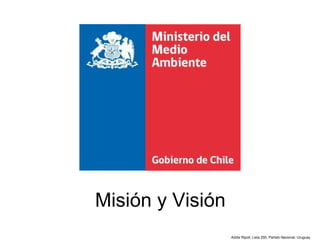 Misión y Visión 
Addis Ripoll, Lista 250, Partido Nacional, Uruguay 
 