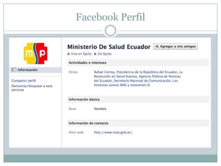Facebook Perfil