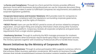 Mca Forms.pdf Understanding the Ministry of Corporate Affairs (MCA) | PPTX