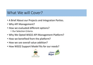 How WSO2 API Manager Supports the Ministry of Hajj and Umrah | PDF