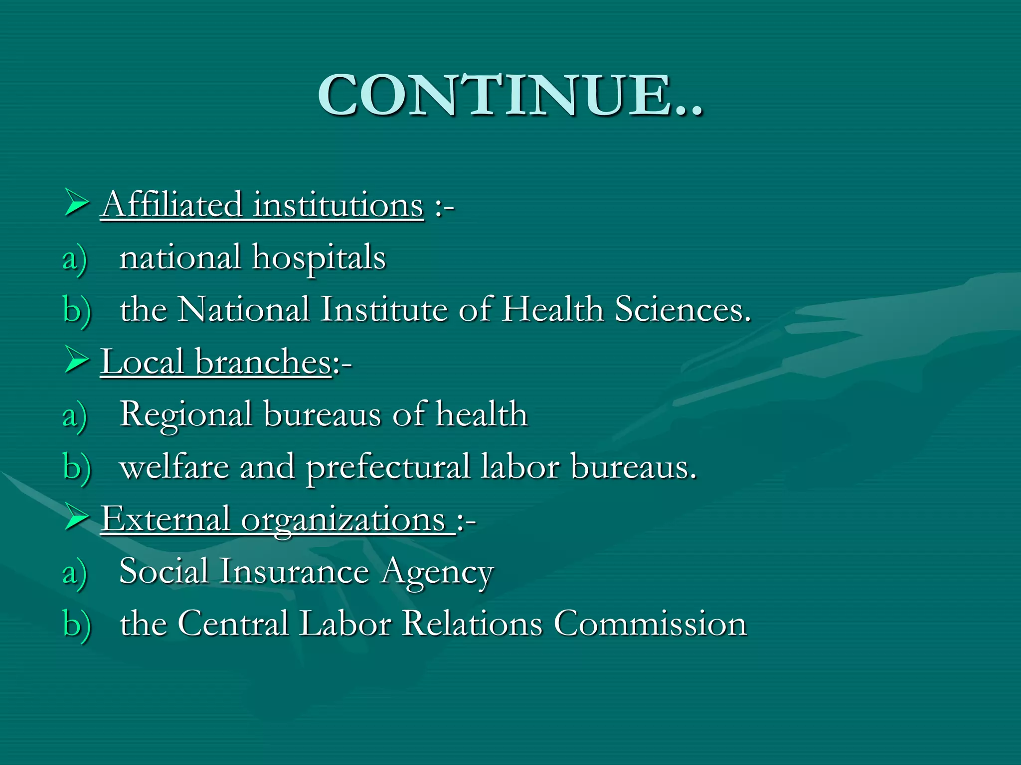 Ministry (band) visual data 4