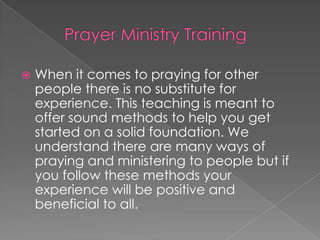 Ministry Team Training | PPTX