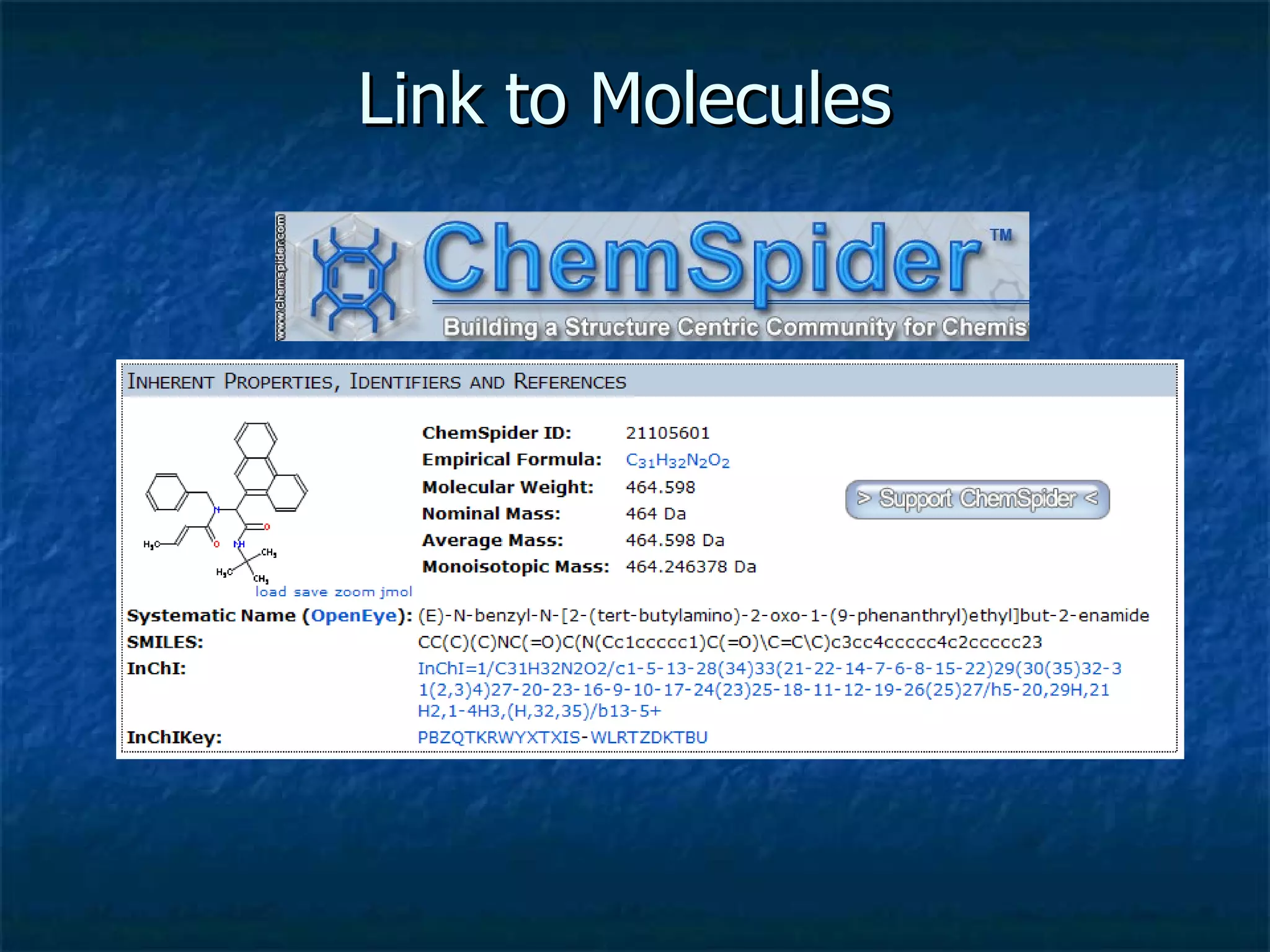 Link to Molecules 
