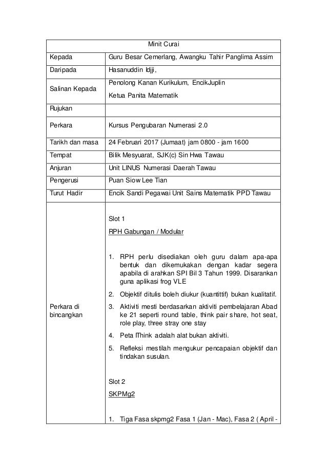 Perkara In English