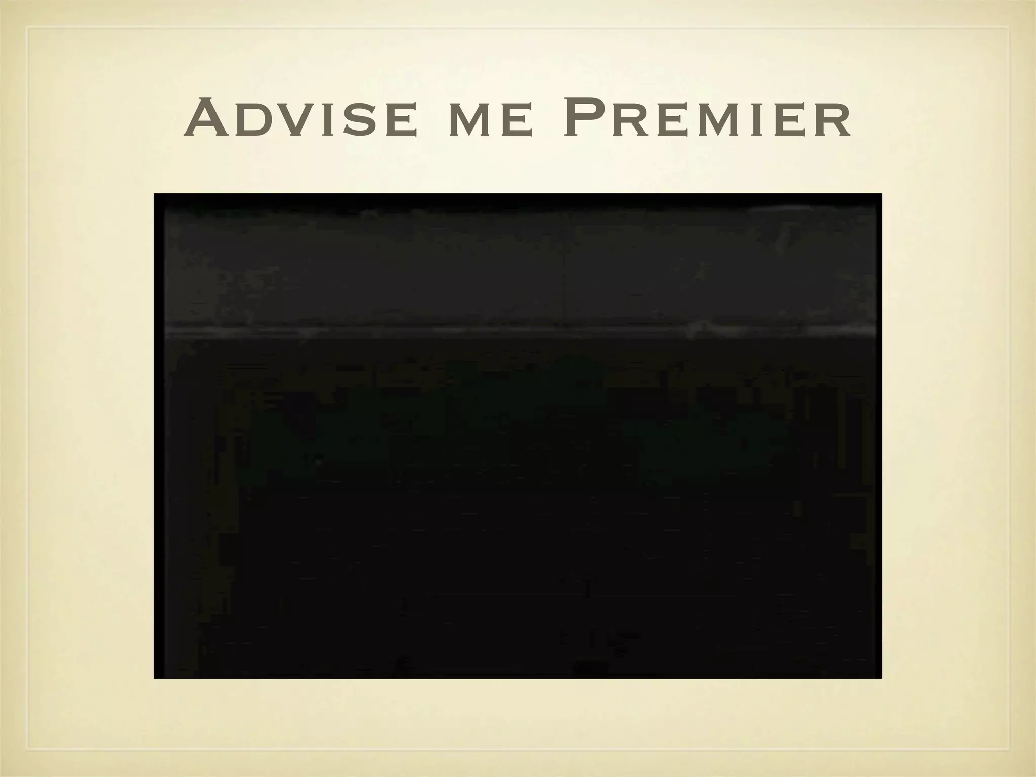 Advise me Premier
 